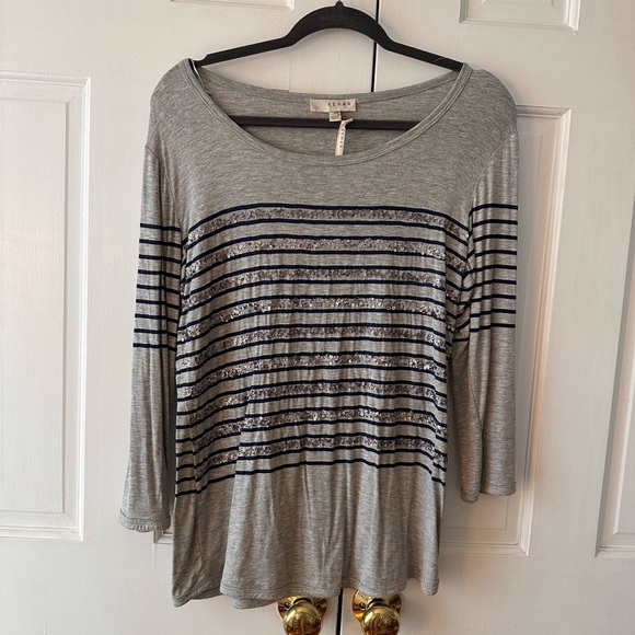 NWT Kenar Stripped T-shirt - Picture 1 of 3
